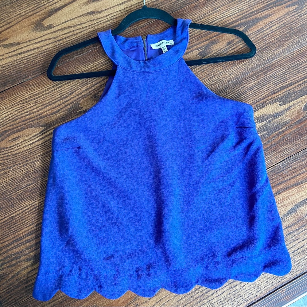 Tank Top Scallop Detail - Size XS